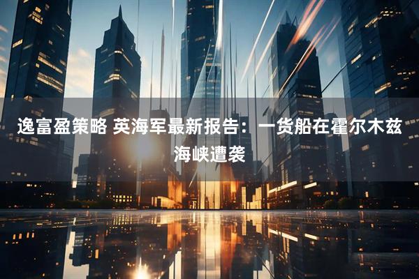 逸富盈策略 英海军最新报告：一货船在霍尔木兹海峡遭袭