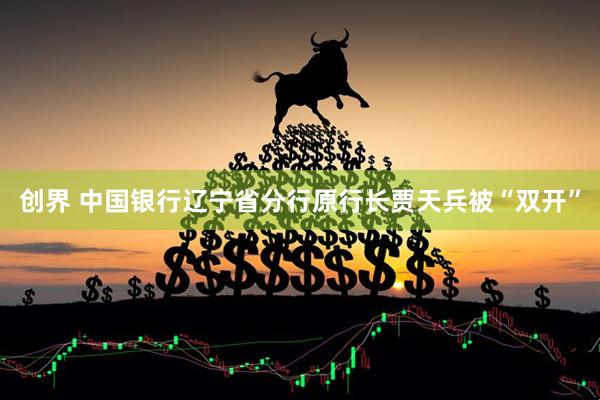 创界 中国银行辽宁省分行原行长贾天兵被“双开”